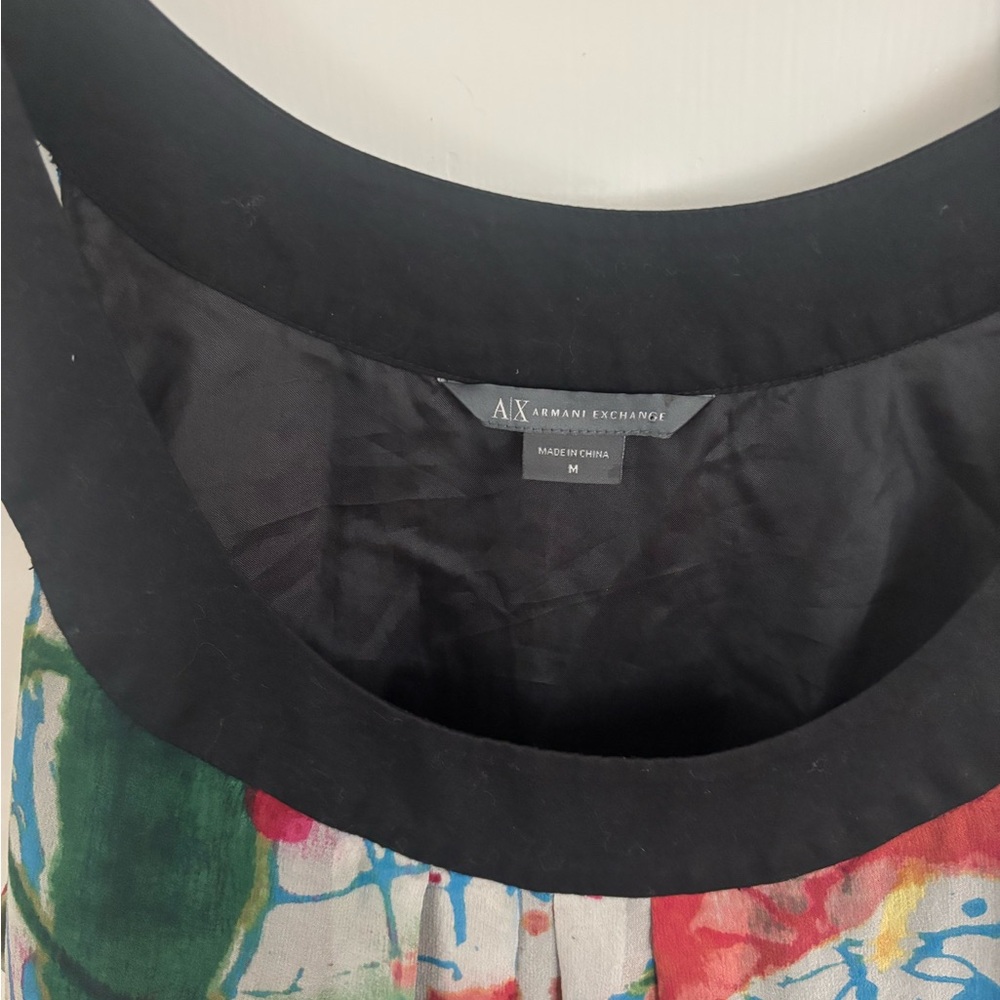 Armani Exchange Colorful Abstract Tank Top - Picture 3 of 4